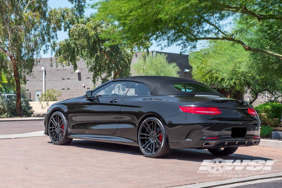 Koko Kuture Massa-7 Black On Mercedes S550 Coupe